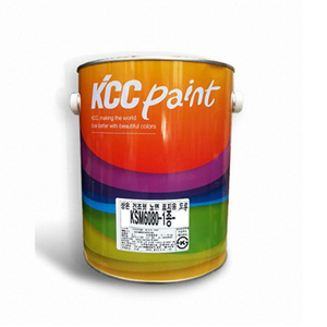 [KCC] 도로표지용 도료(노란색) 4L