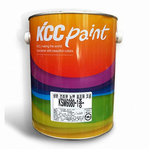 [KCC] 도로표지용 도료(노란색) 18L