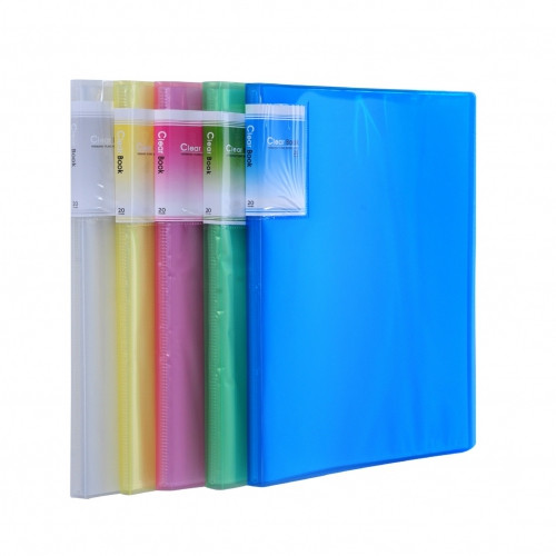 A4내츄럴클리어화일 / 20P.hh237