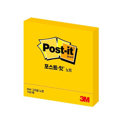포스트잇형광노트654 / 76*76mm,100매