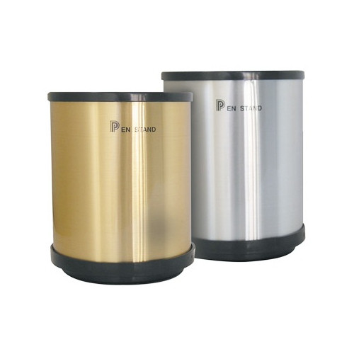 금은원형펜꽂이 / Ø82X130mm